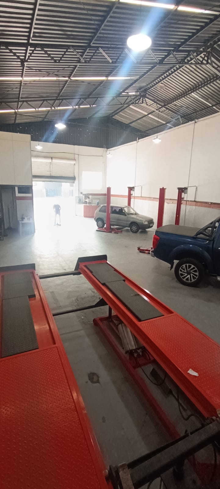 Interior da oficina RCA